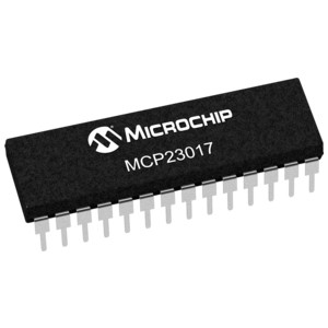 MCP23017 I/O Expander IC with I2C interface MCP23017 I/O Expander IC with I2C interface