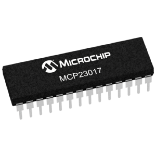 MCP23017 I/O Expander IC with I2C interface