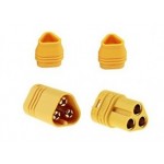 MT30 3 Pole Connector Set Male + Female Pair MT30 3 Pole Connector Set Male + Female Pair