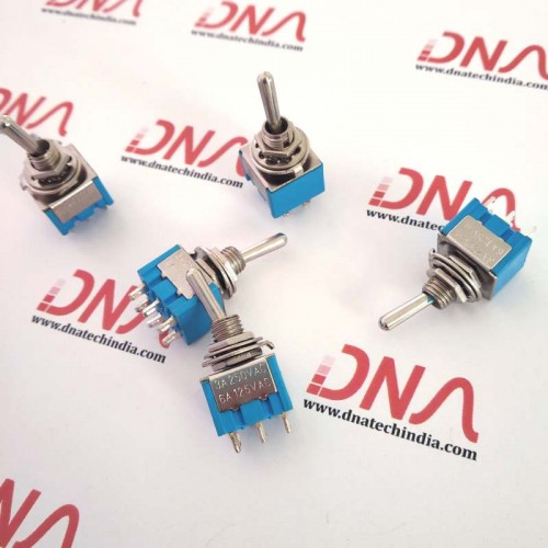 DPDT 3 way Toggle Switch (ON-OFF-ON)