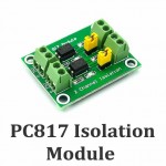 PC817 2 Channel Optocoupler Isolation Module