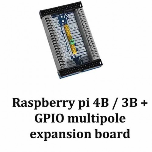 Raspberry Pi 4B / 3B + GPIO Multipole Expansion Board