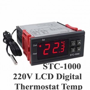 STC-1000 220V LCD Digital Thermostat Temperature STC-1000 220V LCD Digital Thermostat Temperature