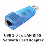 USB 2.0 To LAN RJ45 Network Card Adapter