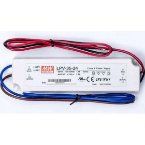 Mean Well LPV-35-24 36W Single-Output AC-DC Power Supply