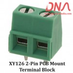 XY126 2 Pin PCB Mount Screwable Terminal Block
