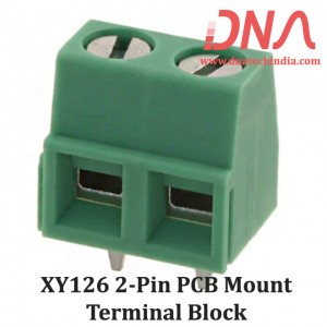 XY126 2 Pin PCB Mount Screwable Terminal Block XY126 2 Pin PCB Mount Screwable Terminal Block