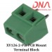 XY126 2 Pin PCB Mount Screwable Terminal Block