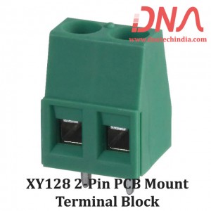 XY128 2 Pin PCB Mount Screwable Terminal Block XY128 2 Pin PCB Mount Screwable Terminal Block