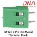 XY128 2 Pin PCB Mount Screwable Terminal Block