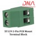 XY129 2 Pin PCB Mount Screwable Terminal Block