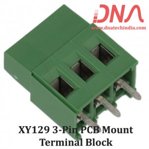 XY129 3 Pin PCB Mount Screwable Terminal Block XY129 3 Pin PCB Mount Screwable Terminal Block