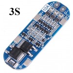 3S 10A Li-ion BMS PCM HX-3S-FL10A-A Module