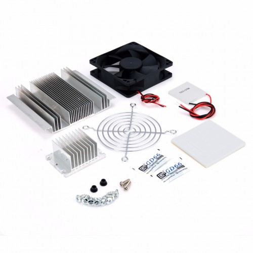 Thermoelectric Peltier Refrigeration Cooling DIY Kit