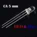 Bi-color CA RED BLUE 5mm LED   