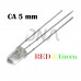 Bi-color CA RED Green 5mm LED