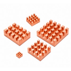 5 in 1 Pure Copper Heat Sink for Raspberry 4B