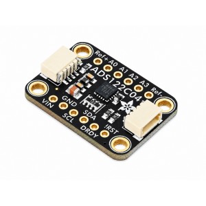 Adafruit ADS122C04 24-Bit ADC - 4 Channel 2-kSPS - STEMMA QT / Qwiic (6432) Adafruit ADS122C04 24-Bit ADC - 4 Channel 2-kSPS - STEMMA QT / Qwiic (6432)