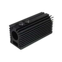 Black Aluminum Heat Sink for 12mm Laser Module Black Aluminum Heat Sink for 12mm Laser Module