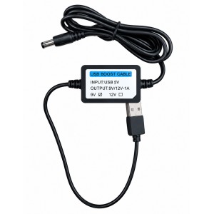 DC 5V to DC 9V Step Up USB Converter Adapter Cable