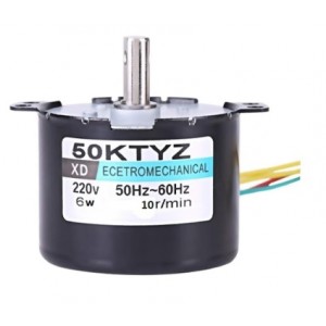AC220V 6W 50KTYZ Permanent Magnet Synchronous Motor 10RPM/MIN