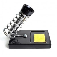 C-4 Soldering Iron Support Stand with Cleaning Sponge C-4 Soldering Iron Support Stand with Cleaning Sponge