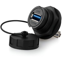 YU-USB3-JSX-01-001-CNLINKO-USB3.0 Female Socket IP67 Waterproof Data Connector YU-USB3-JSX-01-001-CNLINKO-USB3.0 Female Socket IP67 Waterproof Data Connector
