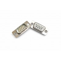 DB9 Male Straight White Connectors DB9 Male Straight White Connectors