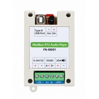 FN-MD01 Modbus RTU Audio Player RS485 Modbus MP3 Player with 20W Amplifier Module