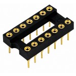 14 Pin Gold Plated Round IC Socket 14 Pin Gold Plated Round IC Socket