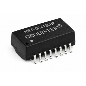 Group-Tek HST-0064SXCR Ethernet Network Isolation Transformer IC Group-Tek HST-0064SXCR Ethernet Network Isolation Transformer IC