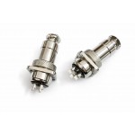 GX20 Square Flange Type 3 Pin Connector - Male/Female