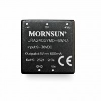 Mornsun URA2405YMD-6WR3 DC-DC Converter Module Mornsun URA2405YMD-6WR3 DC-DC Converter Module