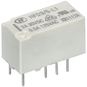 Hongfa HFD3/5 Through Hole Signal Relay