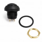 ITW Industrial Pushbutton Switch - 48-2-RB-N-BK-B