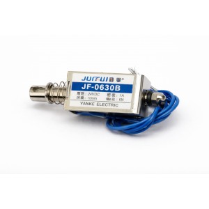 JF-0630B DC 24V Push Pull Solenoid 1A 10mm
