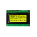 JHD 16X4 Character LCD Display with Yellow Backlight