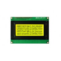 JHD 16X4 Character LCD Display with Yellow Backlight