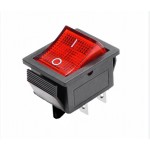 KCD-4 Red Rocker Switch