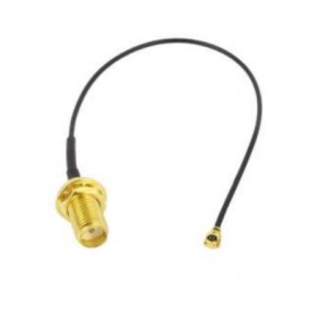 LWC CA SMA Jack BH ST UFL RF Cable Assembly 30cm LWC CA SMA Jack BH ST UFL RF Cable Assembly 30cm