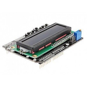 1602 LCD Board Keypad Shield with Blue Backlight
