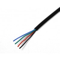  20AWG Multicore insulated cable(4 cores) SiliconeRed-Black-Green-Blue