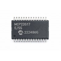 MICROCHIP MCP23S17-E/SS I/O Expander for SPI Applications MICROCHIP MCP23S17-E/SS I/O Expander for SPI Applications