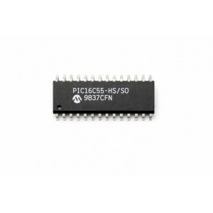 Microchip PIC16C55-HS/SO 28-Pin Microcontroller Microchip PIC16C55-HS/SO 28-Pin Microcontroller