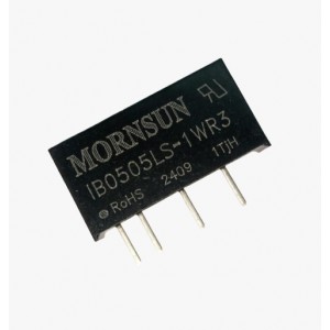 Mornsun IB0505LS-1WR3 Isolated DC/DC Converter, 1 W Mornsun IB0505LS-1WR3 Isolated DC/DC Converter, 1 W