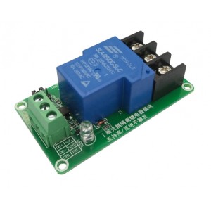 1 Channel Relay Module 30A with Optocoupler Isolation 5V Supports High and Low Triger 1 Channel Relay Module 30A with Optocoupler Isolation 5V Supports High and Low Triger
