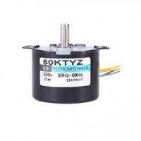 AC220V 6W 50KTYZ Permanent Magnet Synchronous Motor 15RPM/MIN