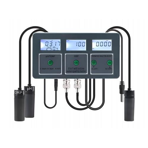 PH-W218 Water Quality Tester - 8-in-1 WiFi Monitor PH-W218 Water Quality Tester - 8-in-1 WiFi Monitor