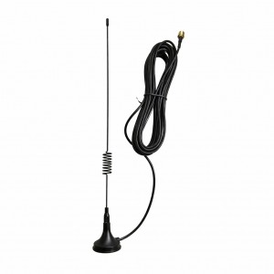 Quad Band 3DBi Rubber Magnetic Antenna 5 Meter Quad Band 3DBi Rubber Magnetic Antenna 5 Meter