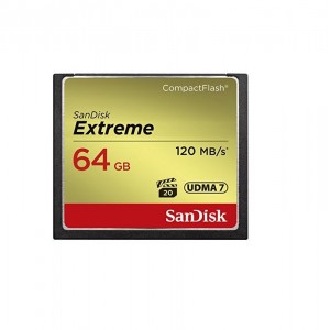 SanDisk Extreme 64GB Compact Flash Memory Card SanDisk Extreme 64GB Compact Flash Memory Card
